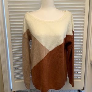 Maurices color block sweater